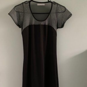 Black & Silver Cocktail Dress